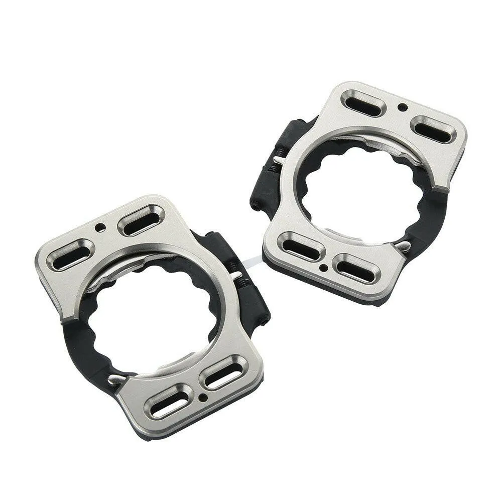 1 Pair Quick Release Aluminum Alloy Cleat Cover Lightweight Pedal Clip Riding Accessory Practical Road Bike Pedal Cleats for SpeedPlay Zero