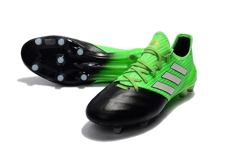 Adidas ACE Series FG Football Shoes Green/Black/White