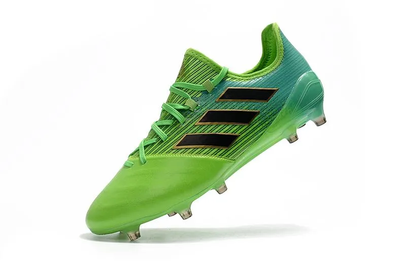 Adidas ACE Series FG Football Shoes Green/Blue/Black