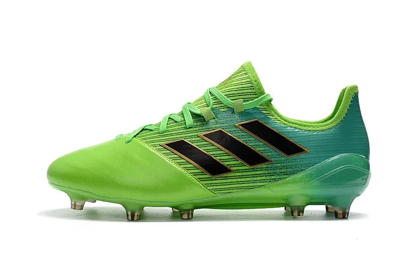 Adidas ACE Series FG Football Shoes Green/Blue/Black