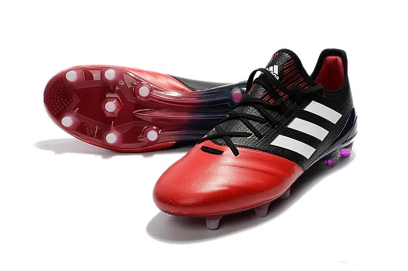 Adidas ACE Series FG Football Shoes Red/Black/White