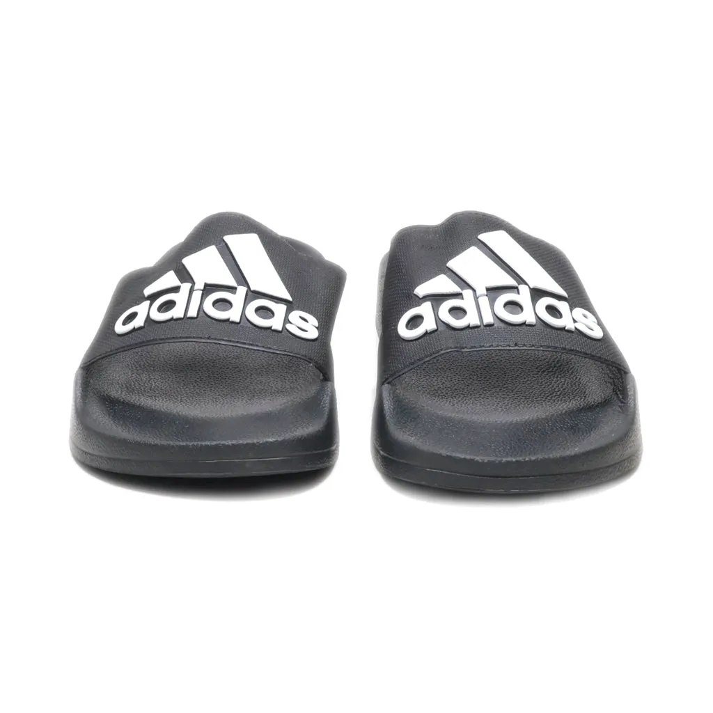 Adidas Adilette Shower Slide Sliders Fabric Black Colour For Men