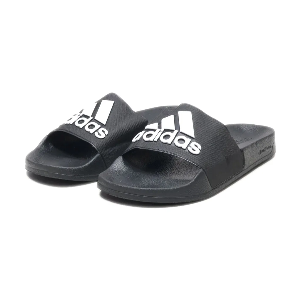 Adidas Adilette Shower Slide Sliders Fabric Black Colour For Men