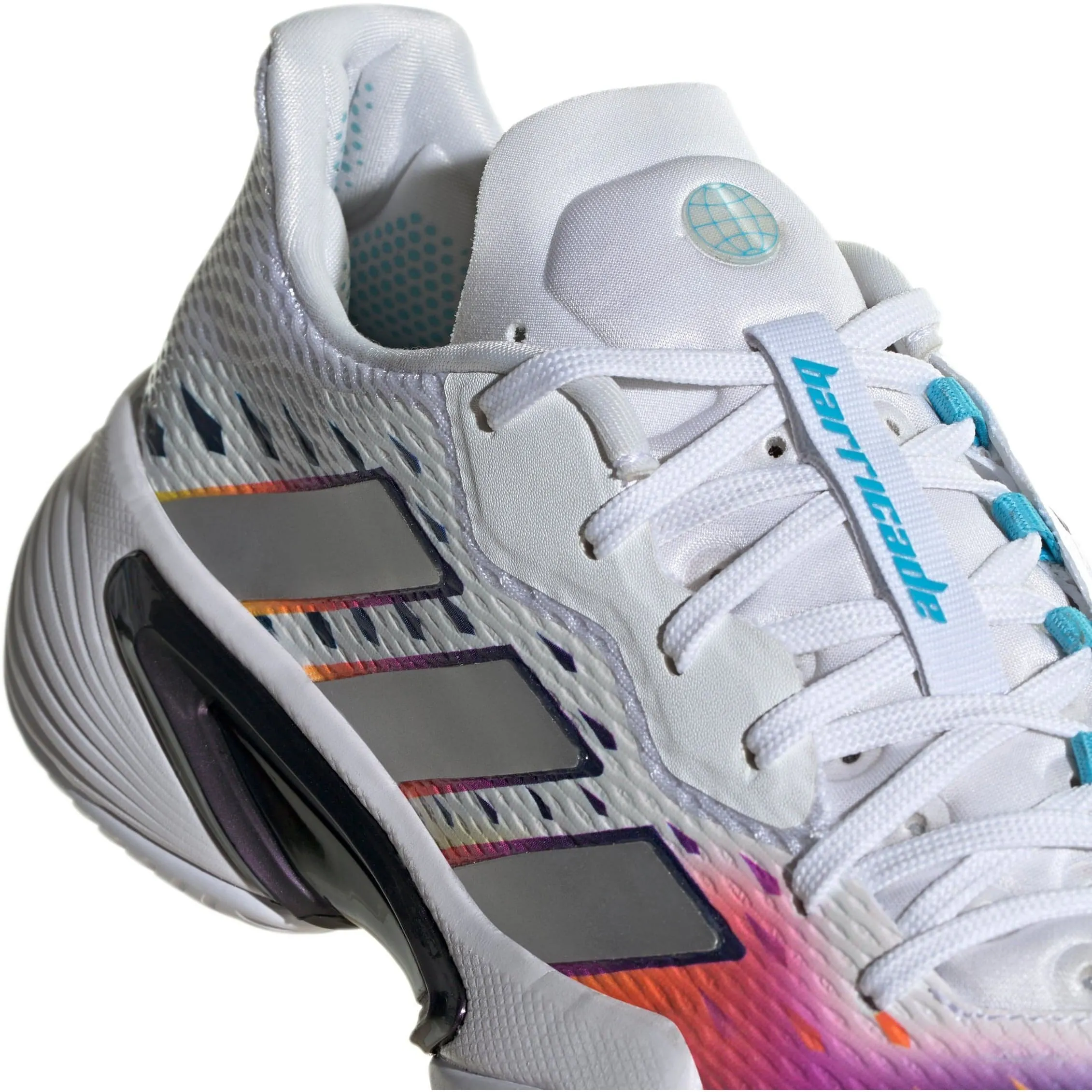 adidas Barricade Womens Tennis Shoes - White