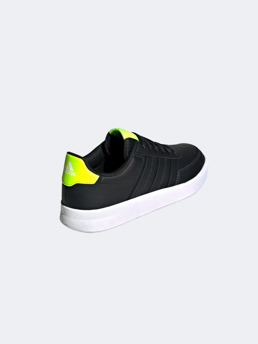 Adidas Breaknet 2.0 Men Sportswear Shoes Carbon/Lucid Lemon