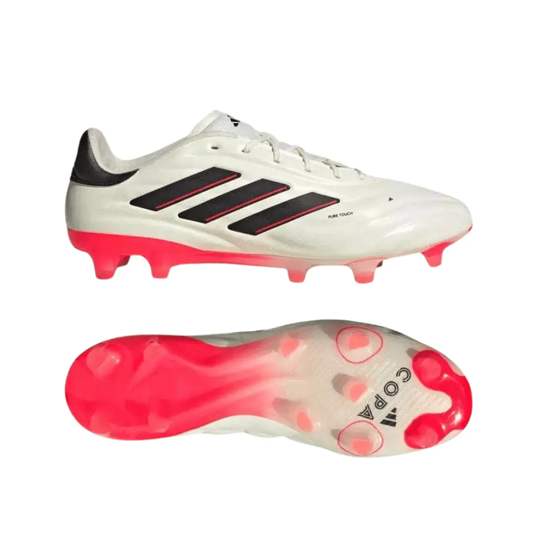 Adidas -  COPA PURE II ELITE FG  - Ivory / Core Black / Solar Red