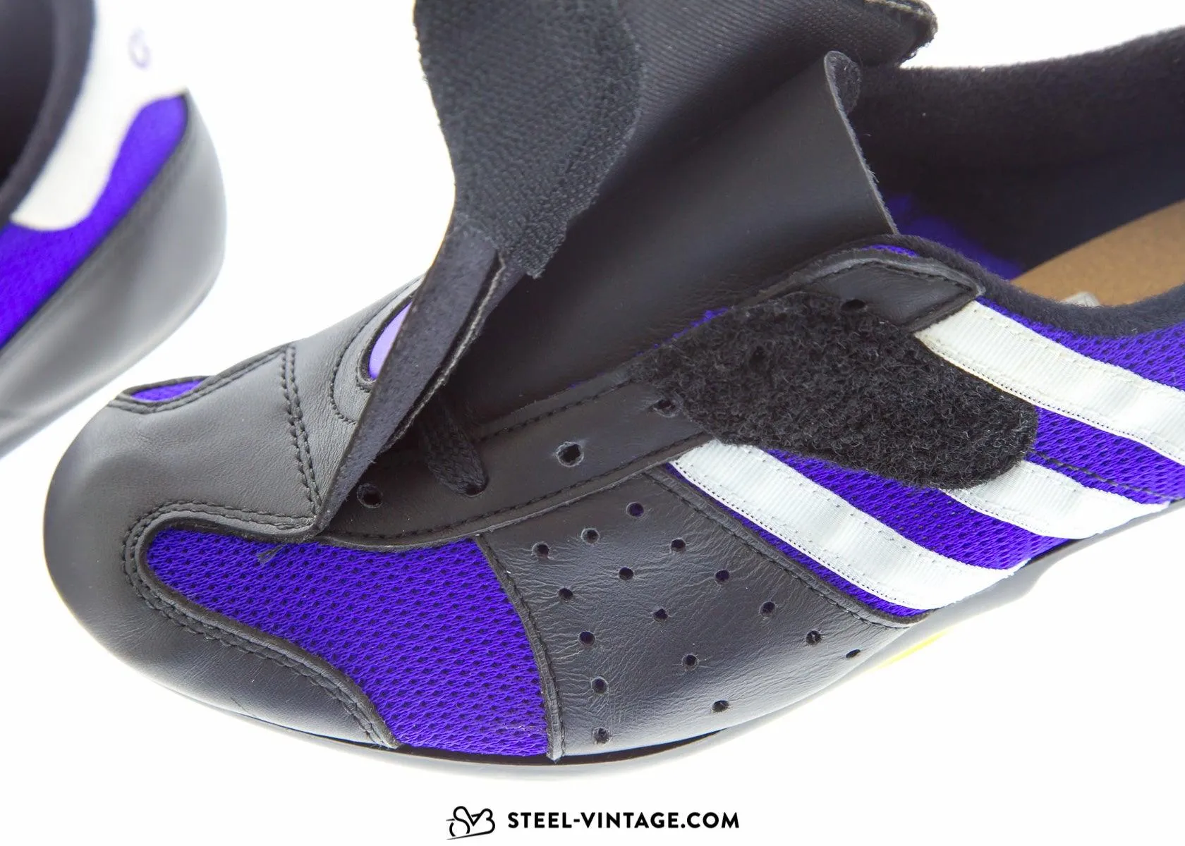 Adidas Eddy Merckx Violet Cycling Shoes Set NOS NIB 38