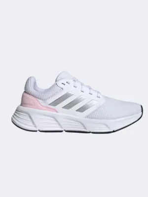 Adidas Galaxy 6 Women Running Shoes White/Silver/Pink