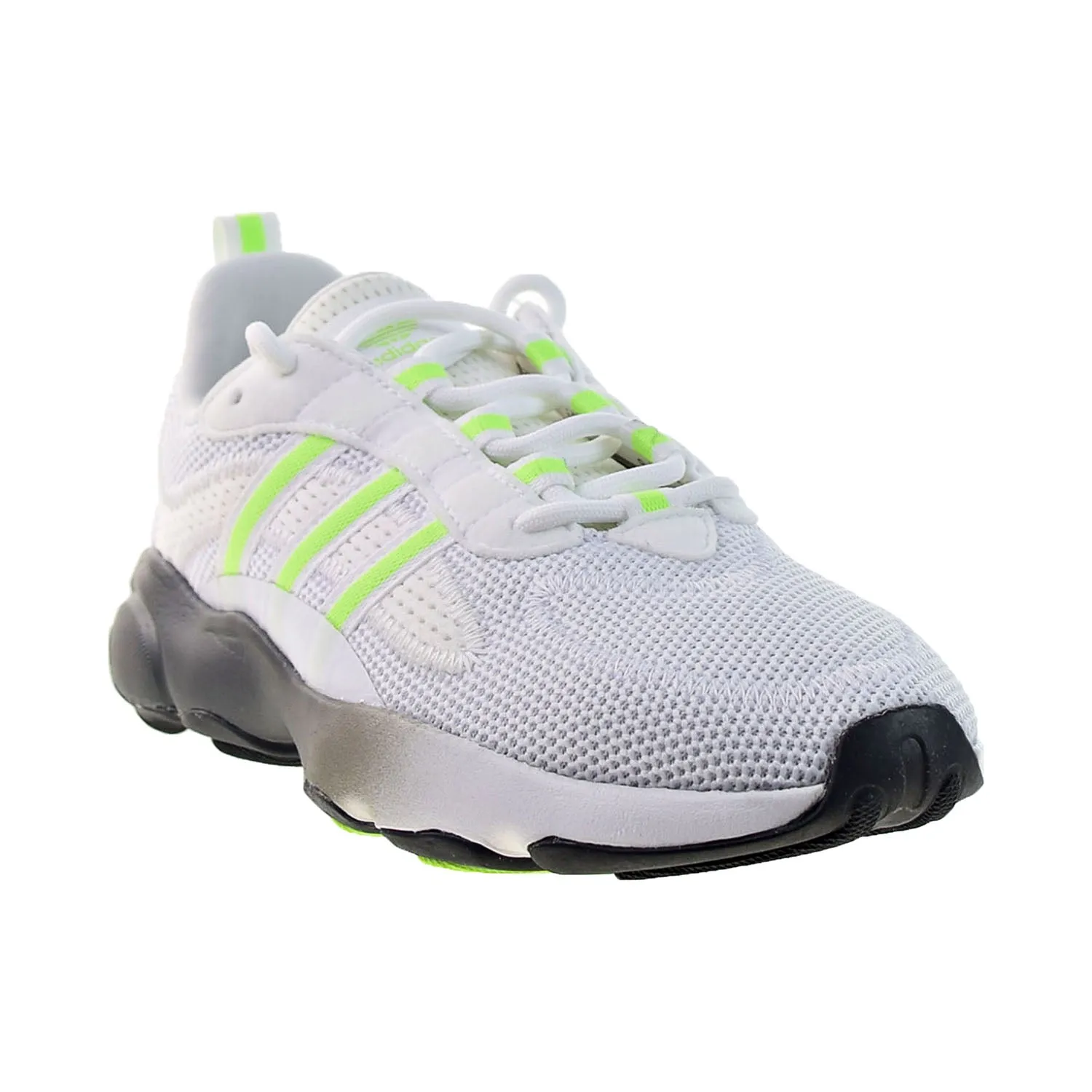 Adidas Haiwee J Big Kids' Shoes Cloud White-Signal Green