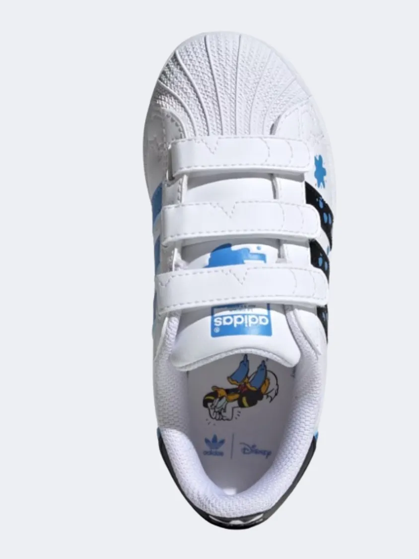 Adidas Superstar Cf Ps Boys Original Shoes White/Black/Blue