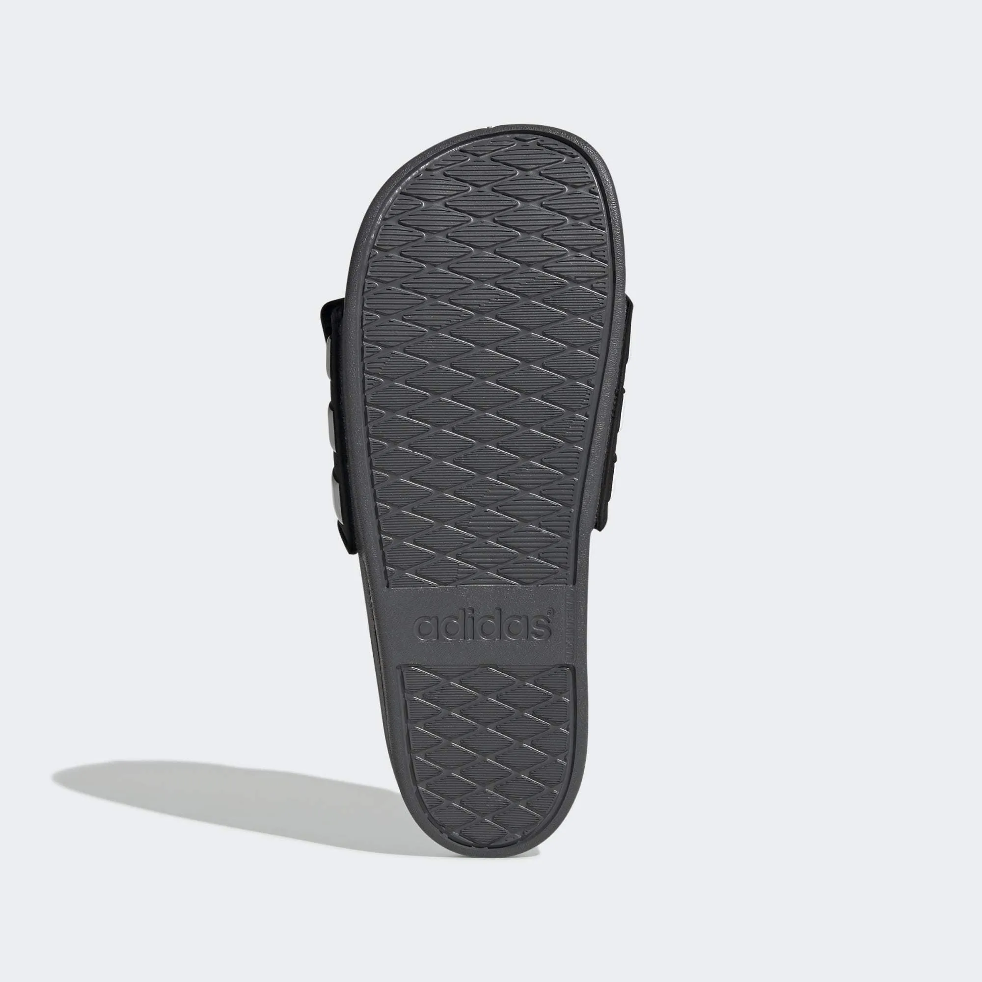 ADILETTE COMFORT ADJUSTABLE SLIDES CORE BLACK / CLOUD WHITE / GREY SIX