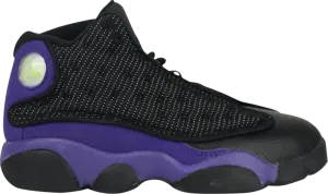 Air Jordan 13 Retro PS Court Purple Sneakers, Black