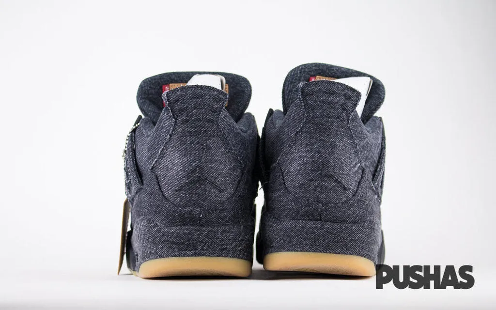 Air Jordan 4 x Levi's 'Black Denim' (New)