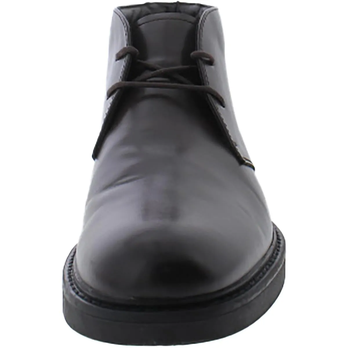 Alfani Mens Zane Faux Leather Chukka Boots