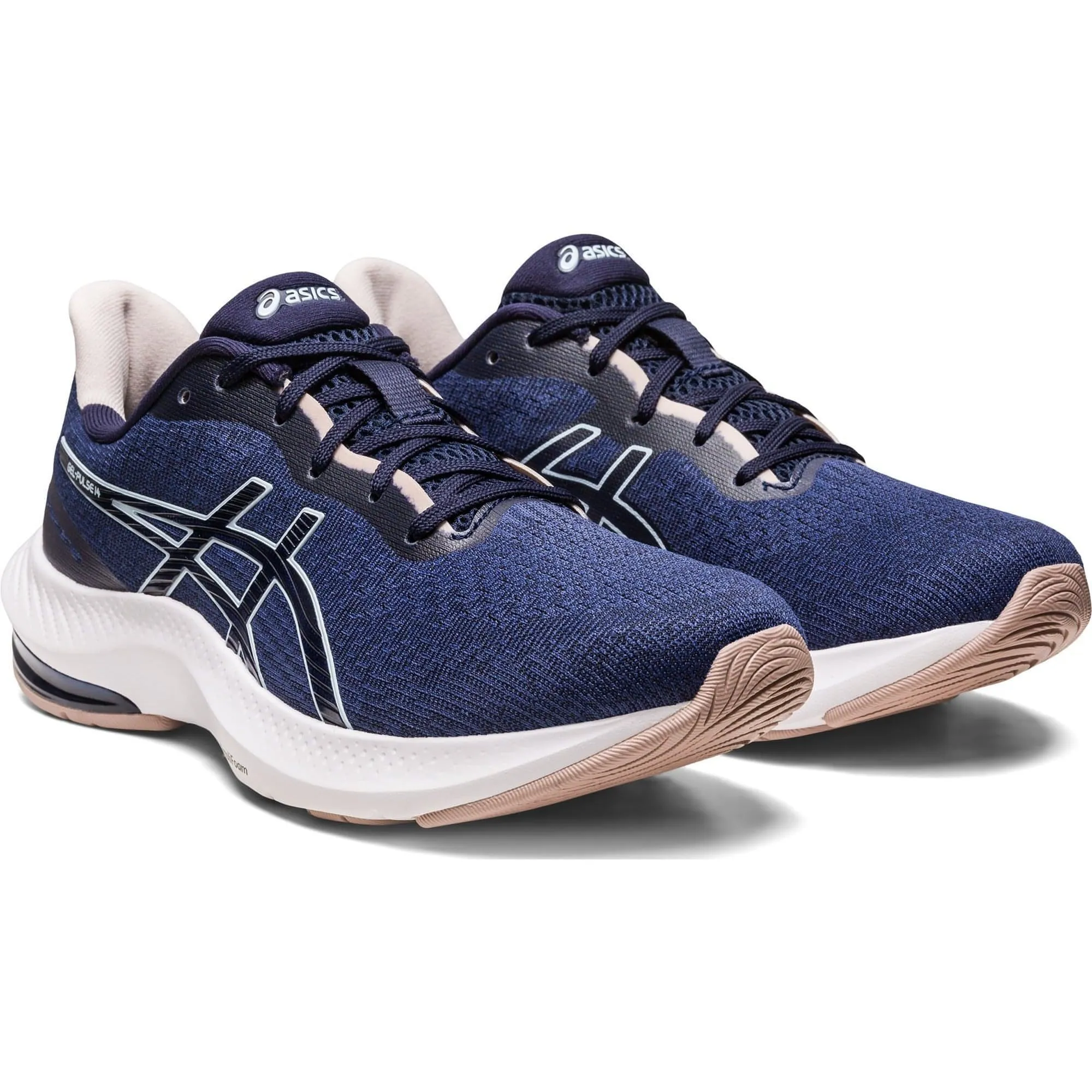 Asics Gel Pulse 14 Womens Running Shoes - Navy