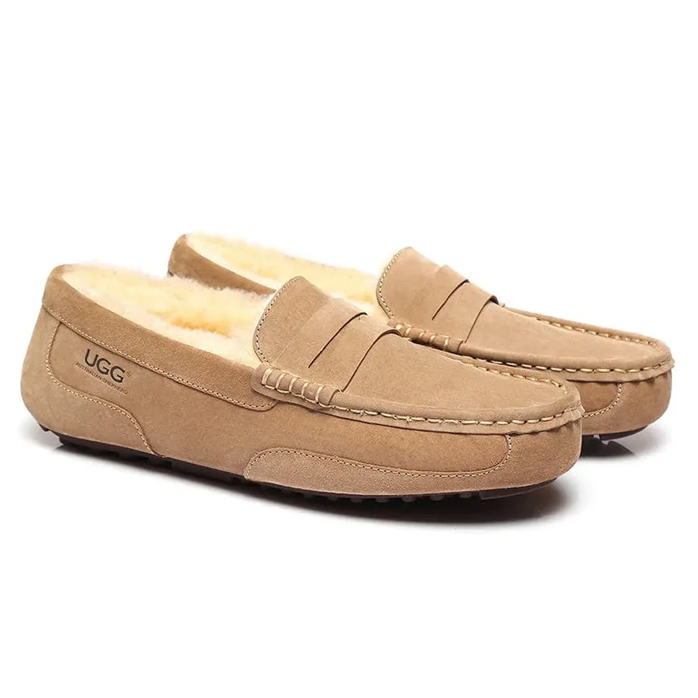 Australian Shepherd UGG MEN MOCCASIN #512015