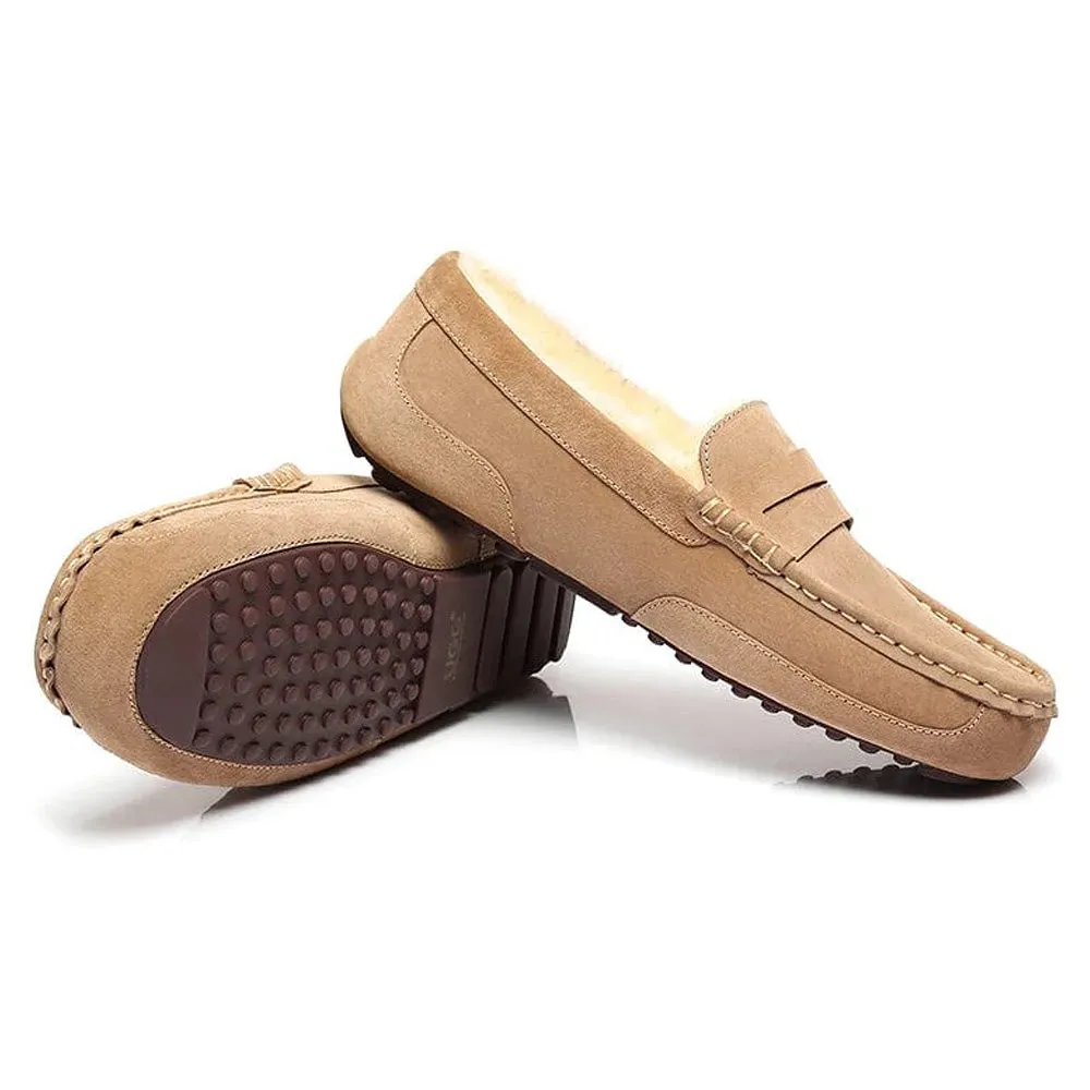 Australian Shepherd UGG MEN MOCCASIN #512015