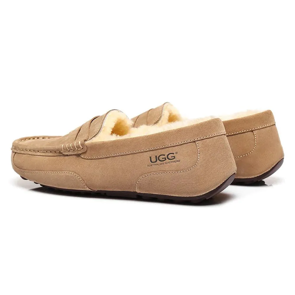 Australian Shepherd UGG MEN MOCCASIN #512015