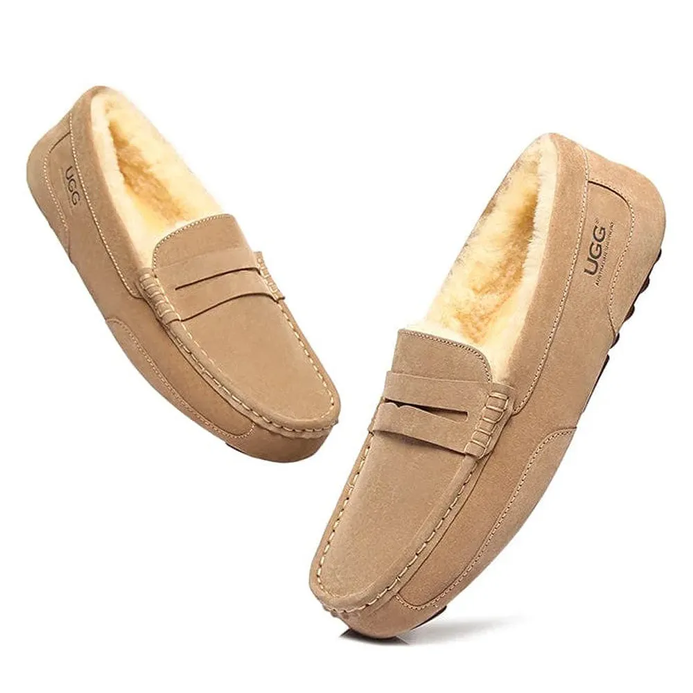 Australian Shepherd UGG MEN MOCCASIN #512015