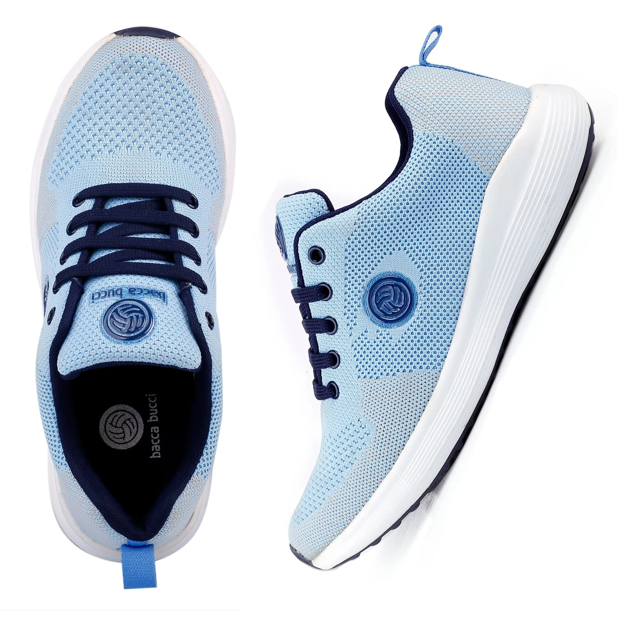 Bacca Bucci TOKYO Women Shoes | Sky Blue Casual Sneakers For Women