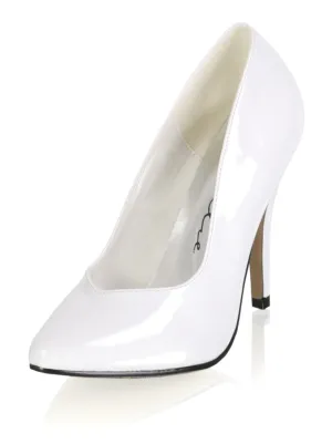 Back to Basics Court Shoe White