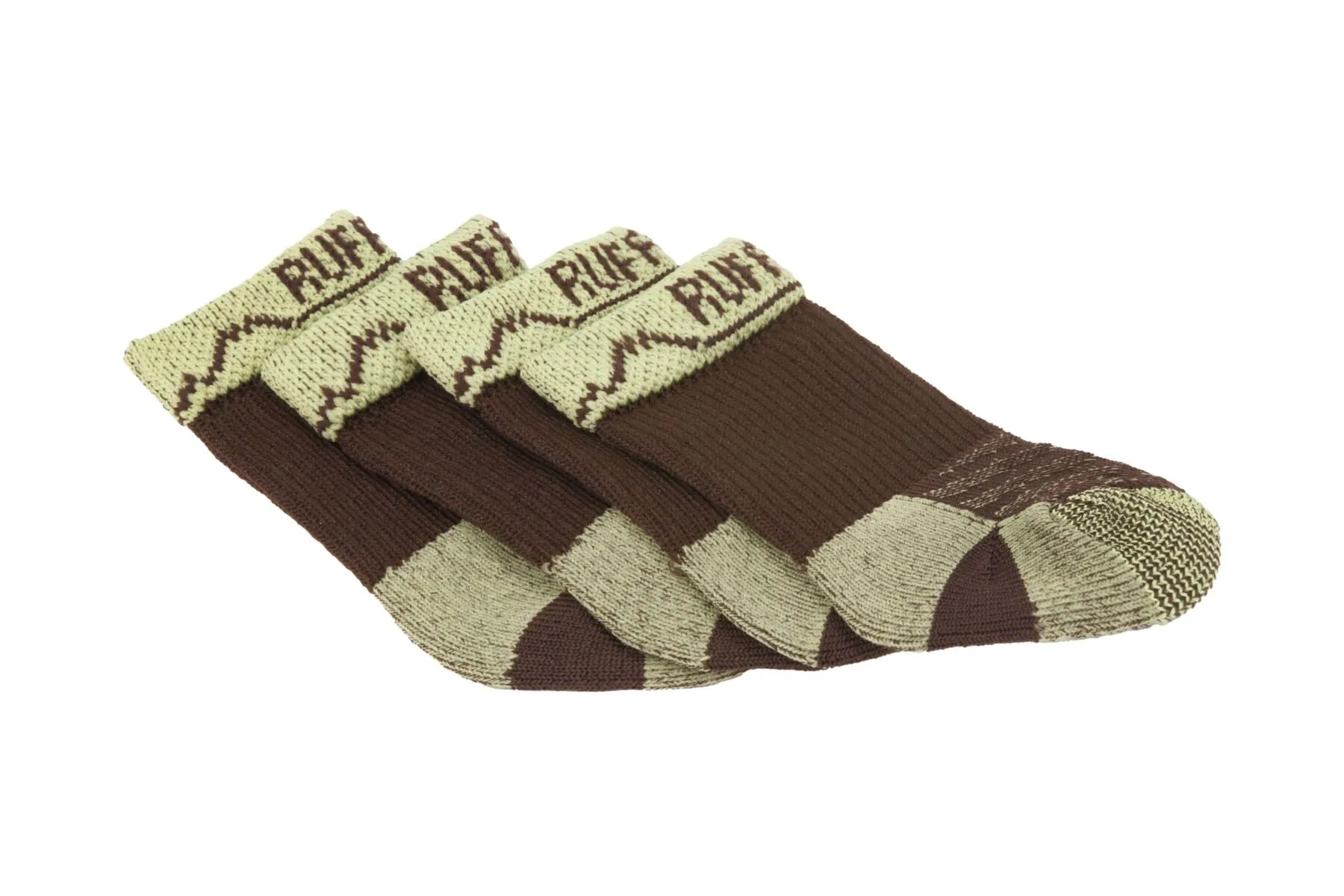 Bark'n Boot Socks Earth Brown