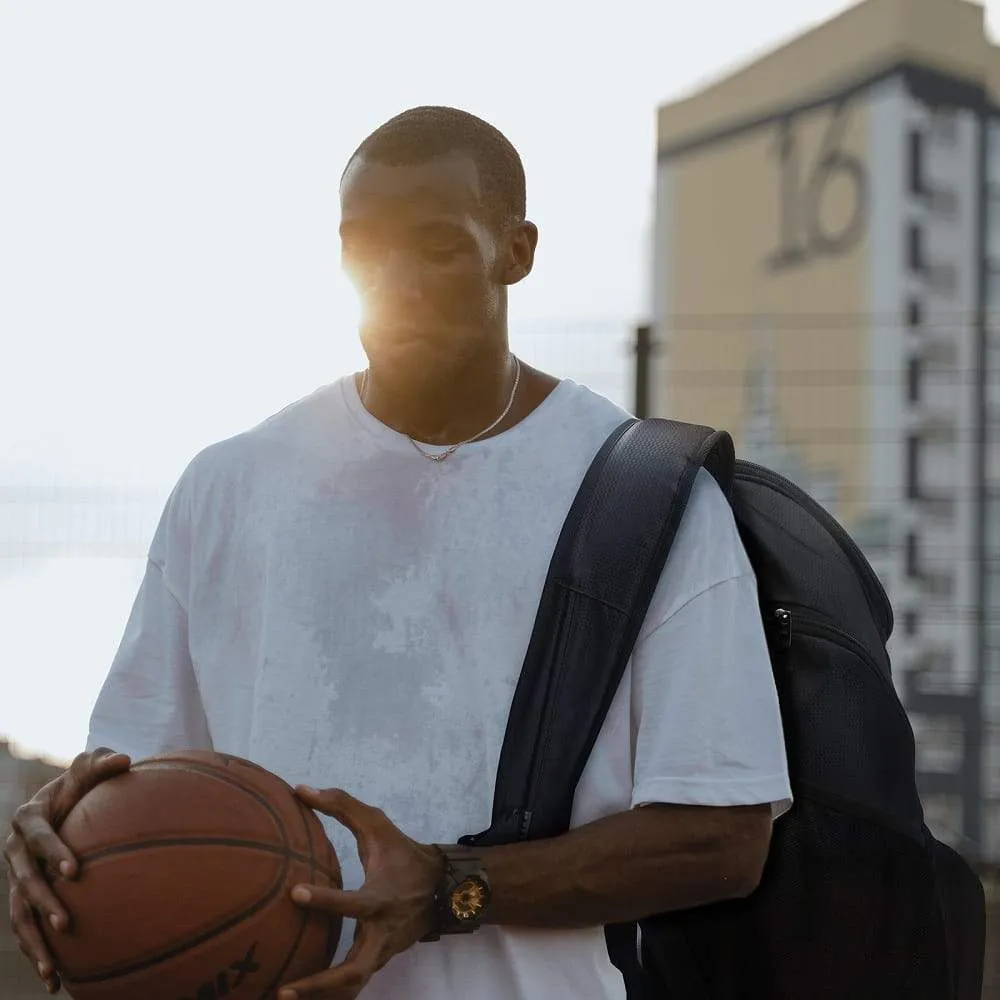 Basketball Backpack Large Sports Bag with Laptop Compartment