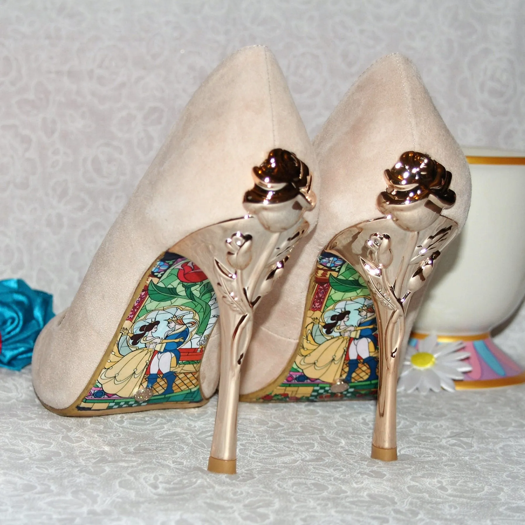 Beauty and the Beast Soles.DOES NOT INCLUDE the shoes.