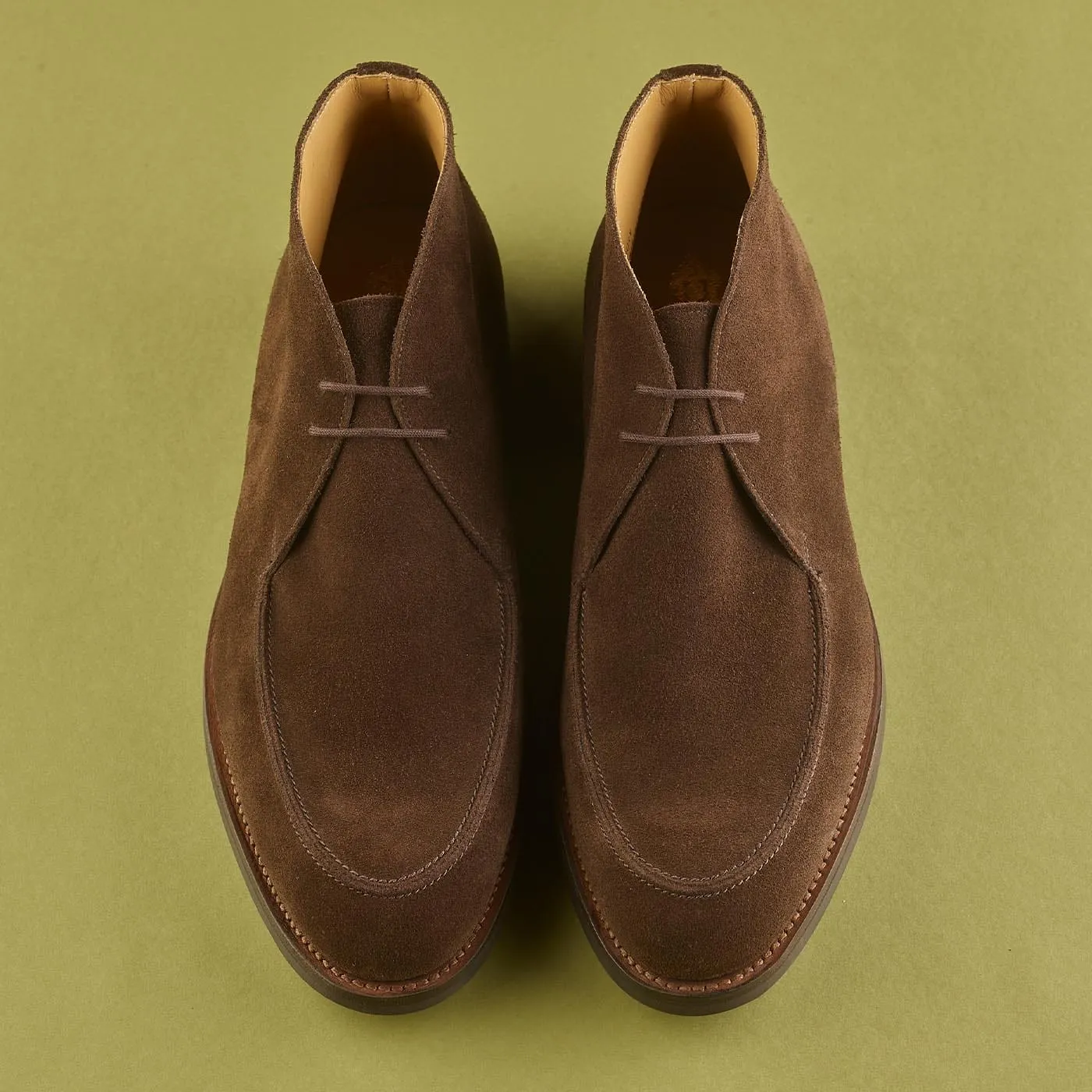 Bibury Dark Brown Suede