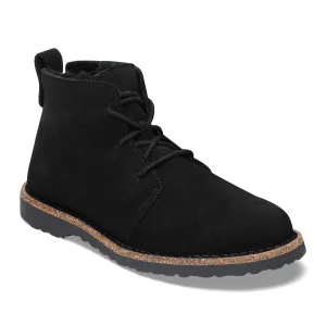 Birkenstock Uppsala Lace Chukka black suede/black shearling