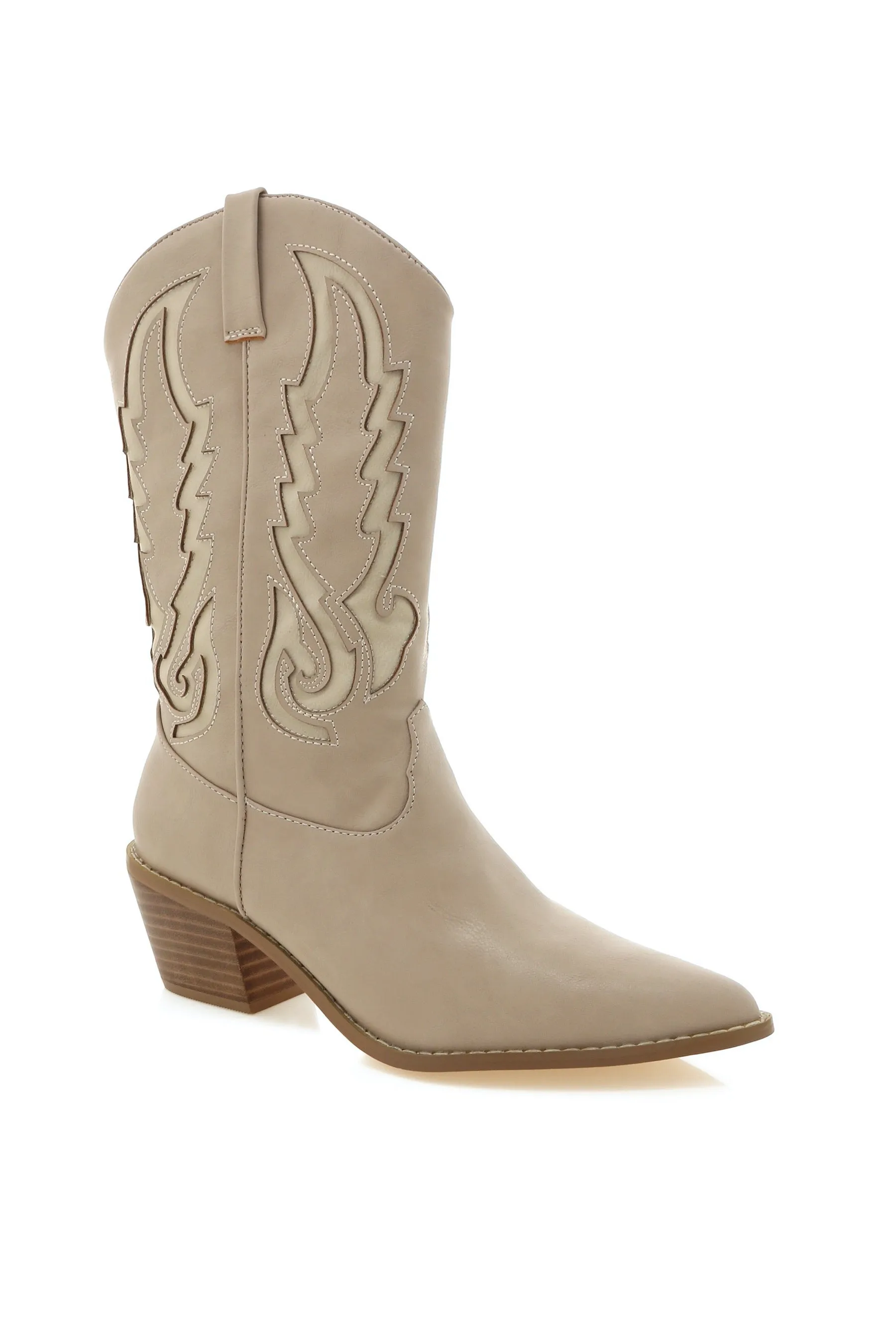 Blush   Cream Norva Boots