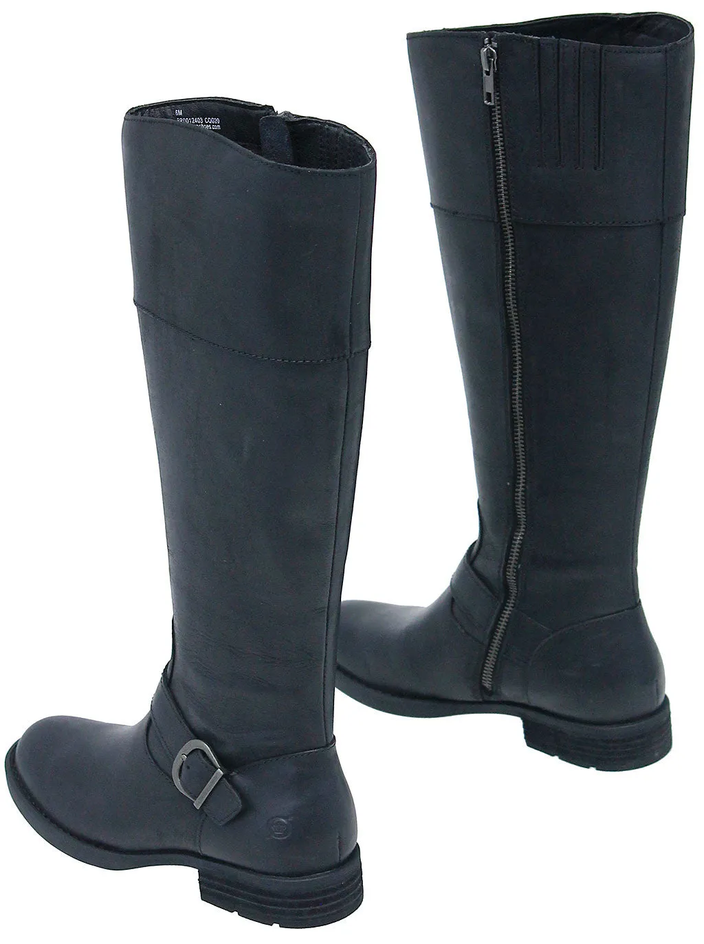 Born 16 in Black Equine Zip Boot #BL12403BZK ()