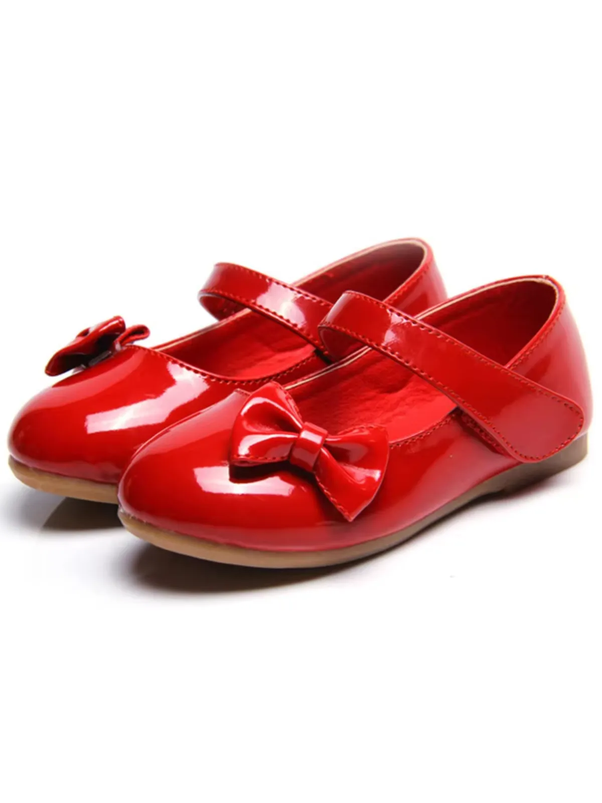 Bow-Knot Princess Leather Shoes