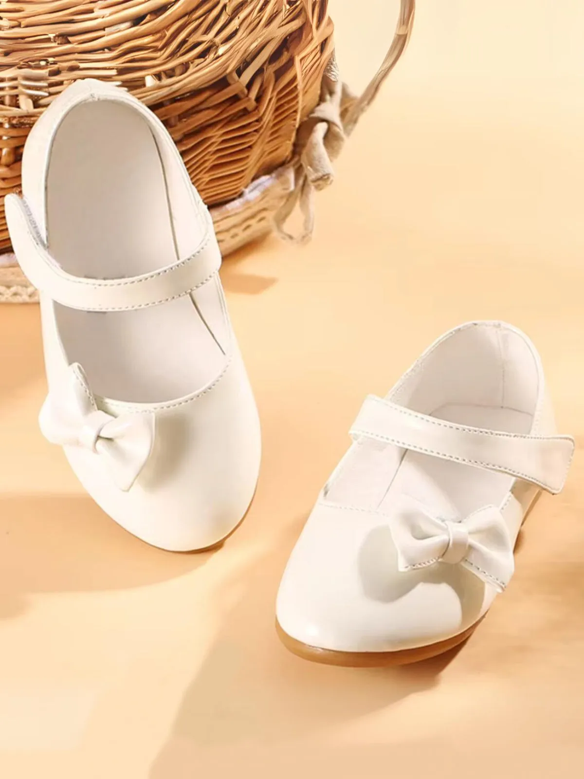 Bow-Knot Princess Leather Shoes