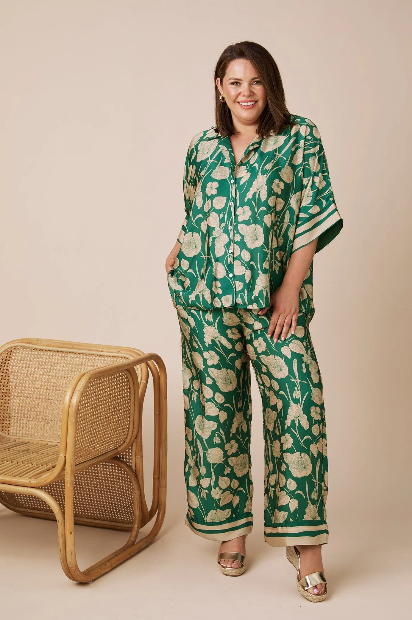 Bridgett Pants Emerald