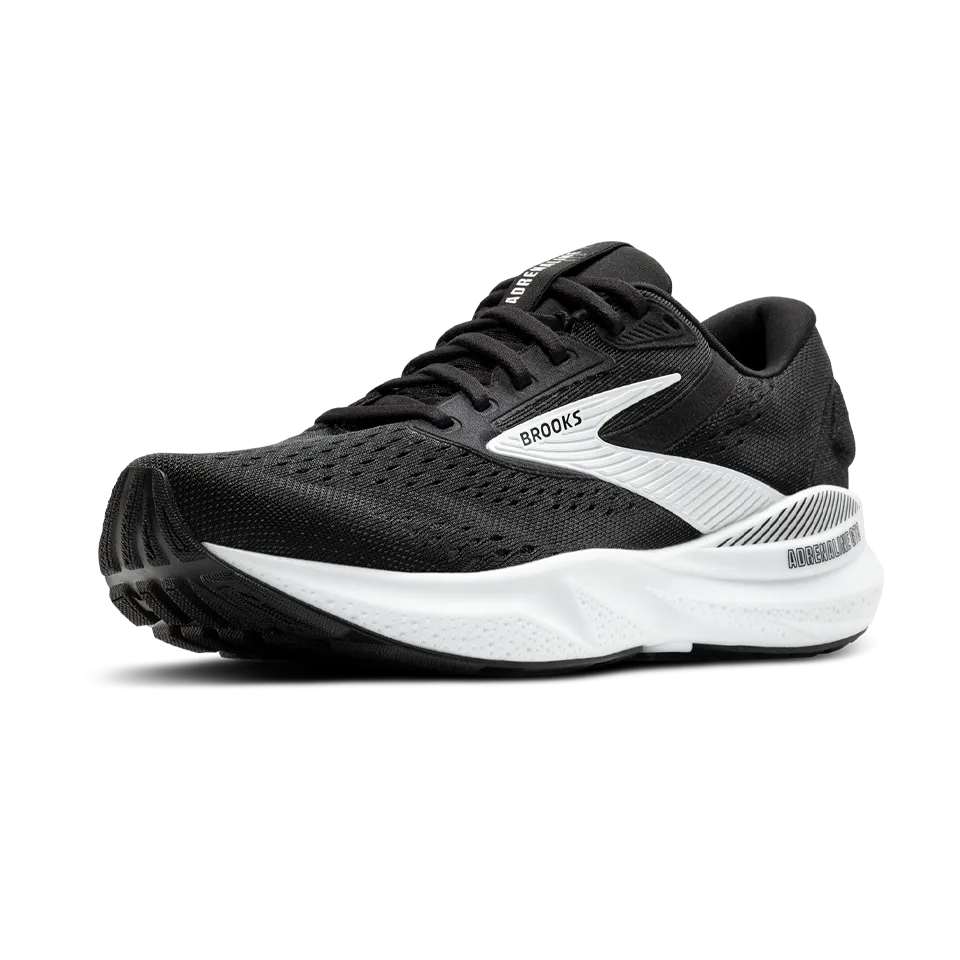 Brooks Men's Adrenaline GTS 24 2E Width Black/White