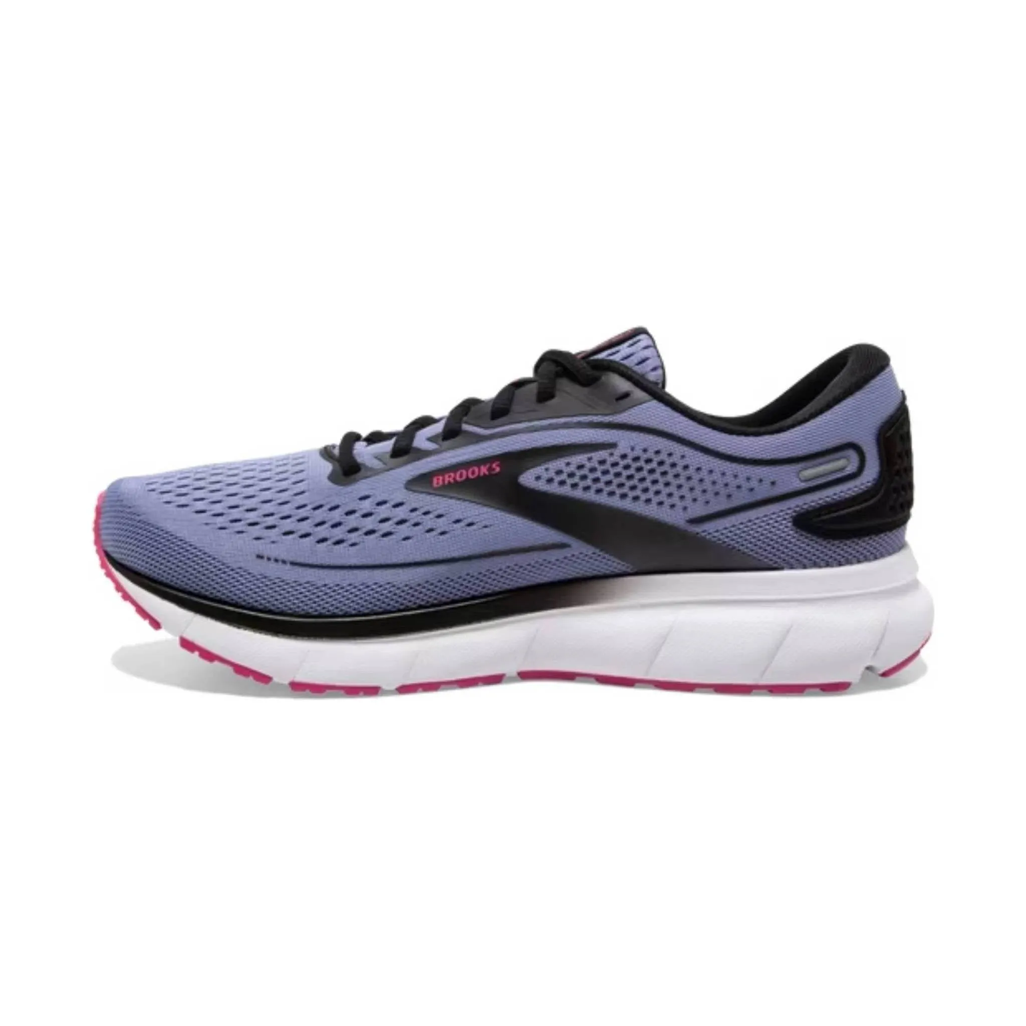 Brooks Women's Trace 2 Road Running Shoes - Purple Impression/Black/Pink