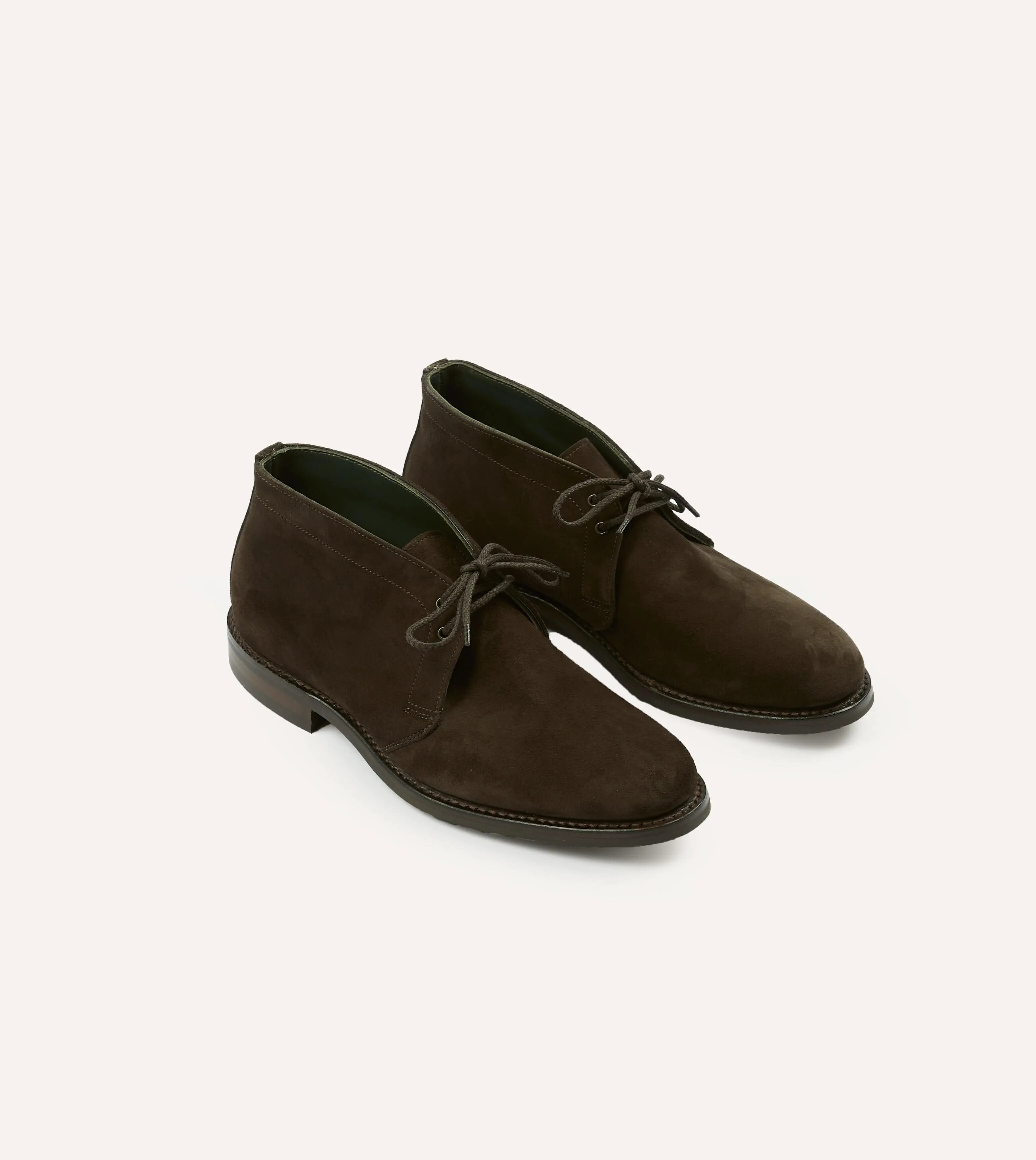 Brown Suede Murphy Goodyear Welted Chukka Boot