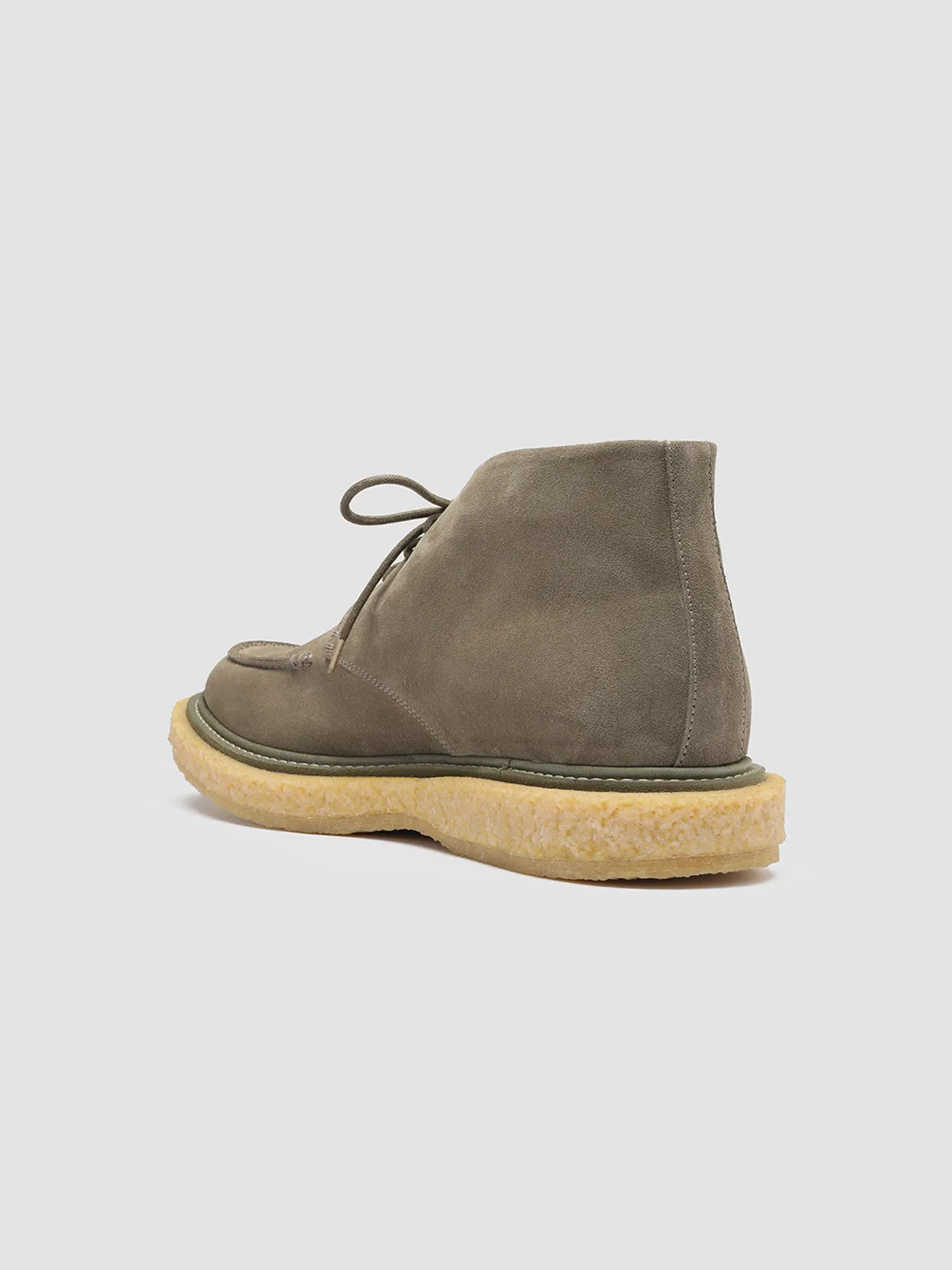 BULLET 001 - Green Suede Chukka Boots