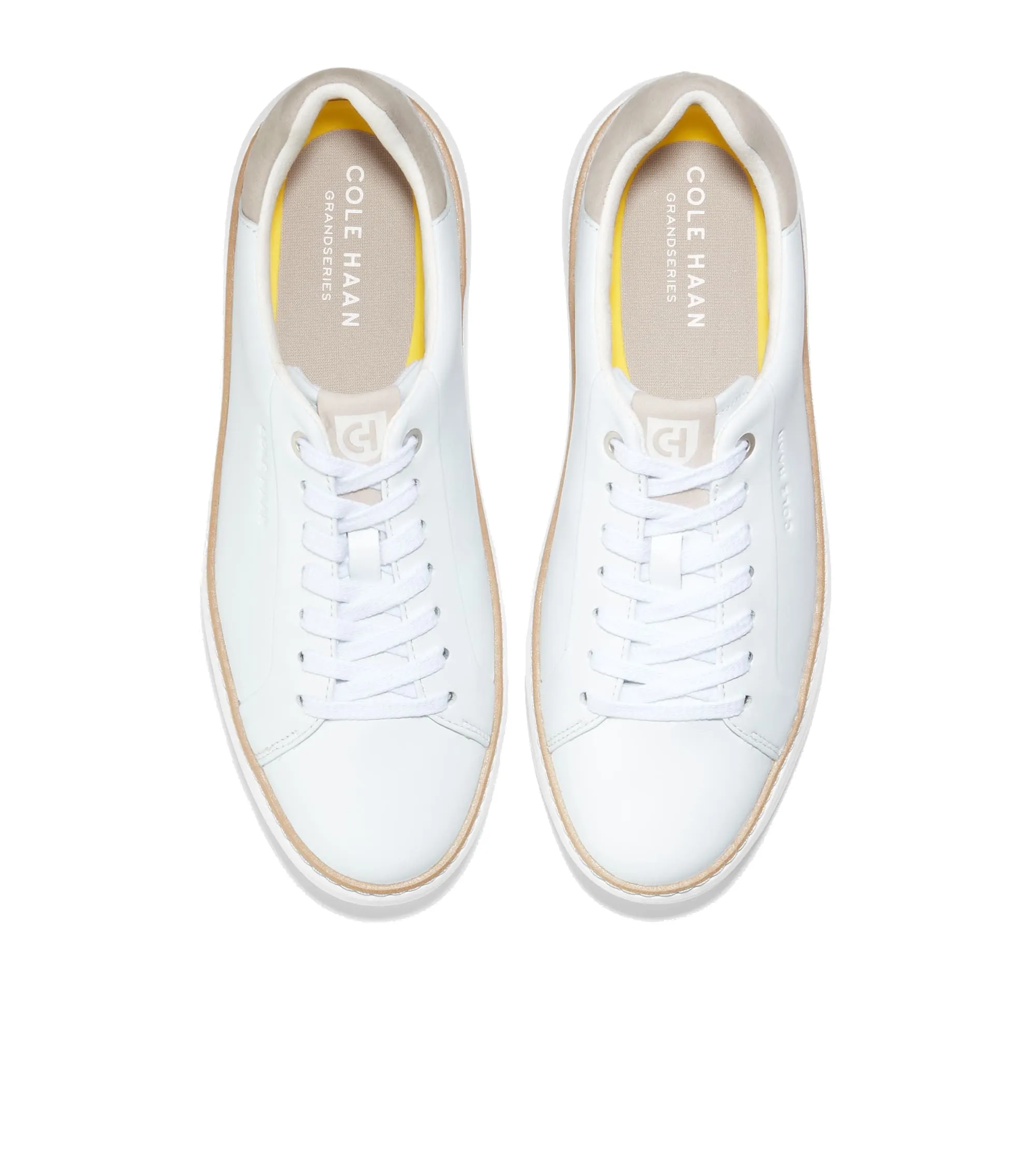 Cole Haan Women's GrandPrø Topspin Sneaker - White/Dove