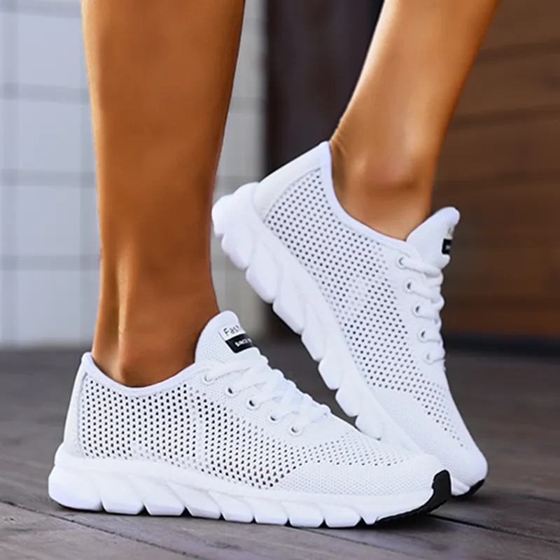 Comelyy  Slip On Walking Shoes Non Slip Running Shoes Breathable Lightweight Gym Sneakers