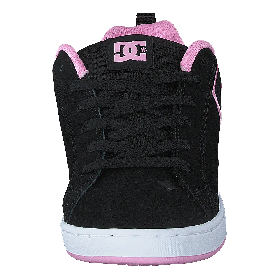 Court Graffik Black/white/pink