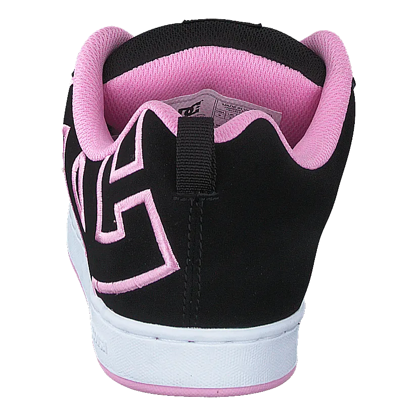 Court Graffik Black/white/pink