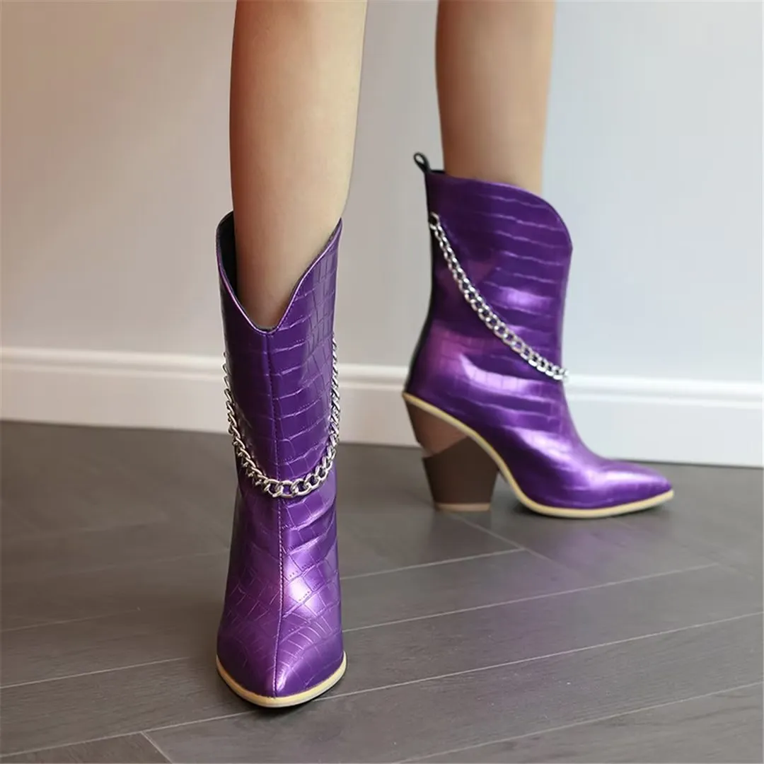 CrocChic Sleek Pointed Boots