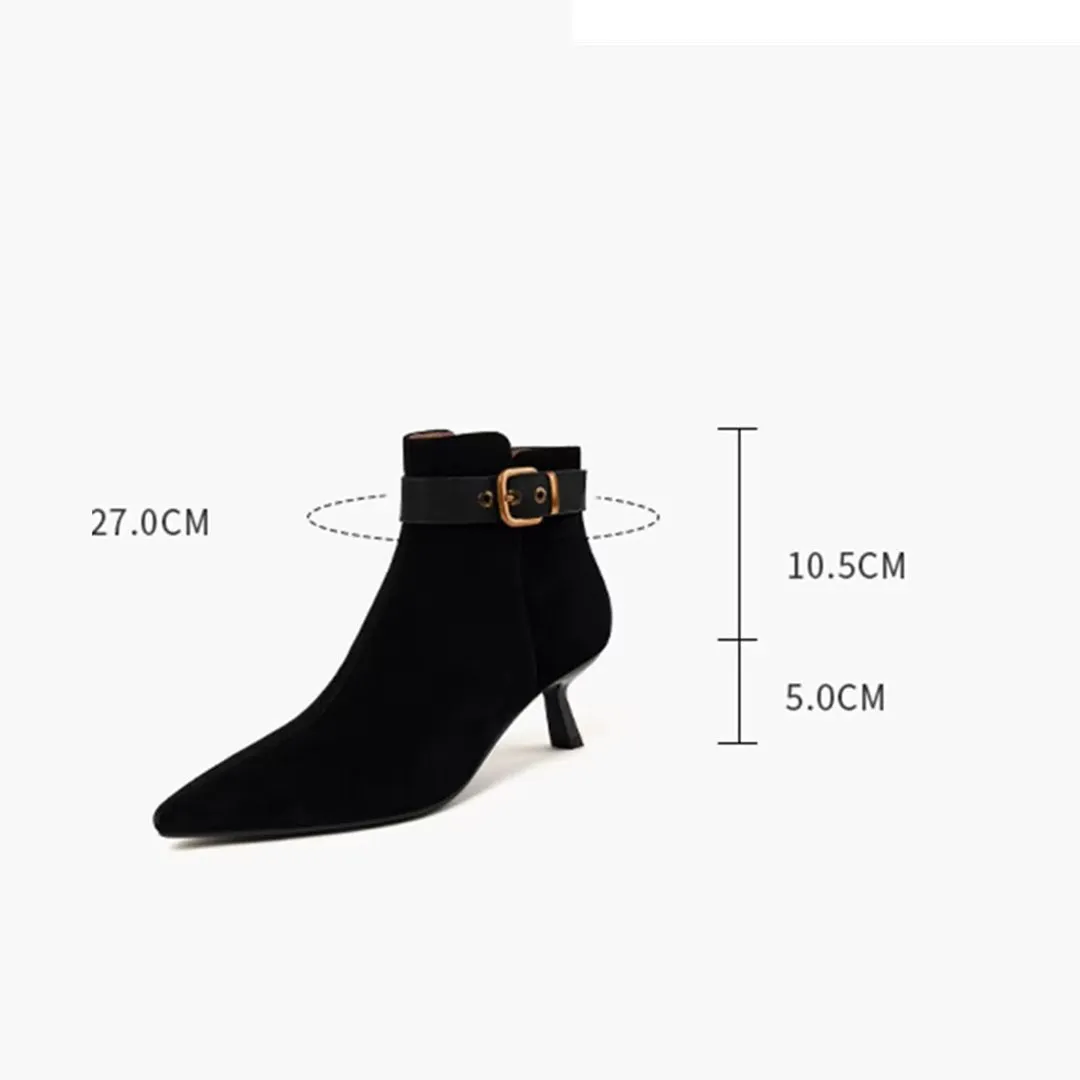 CrocEloquence Pointed Leather Boots