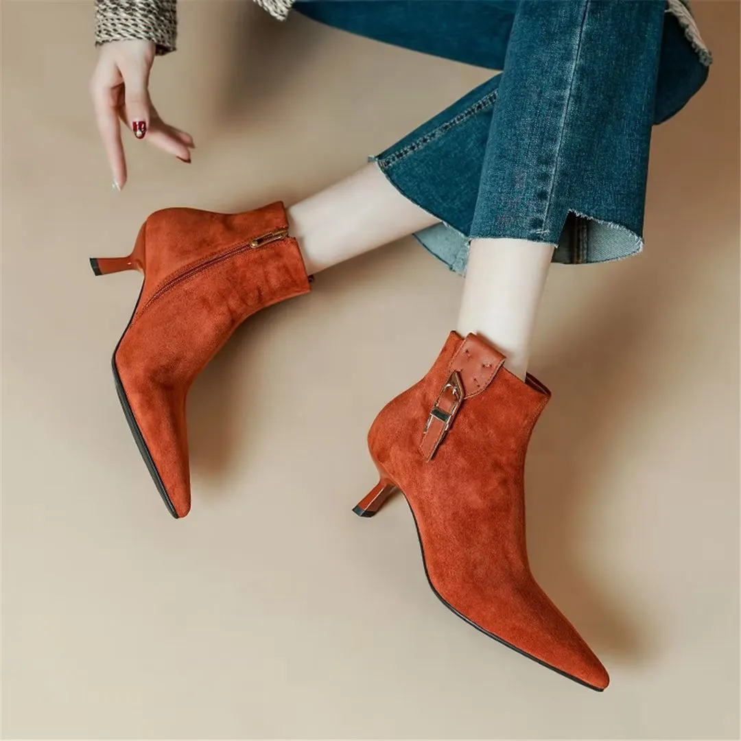 CrocSophisticate Pointed Zip Boots