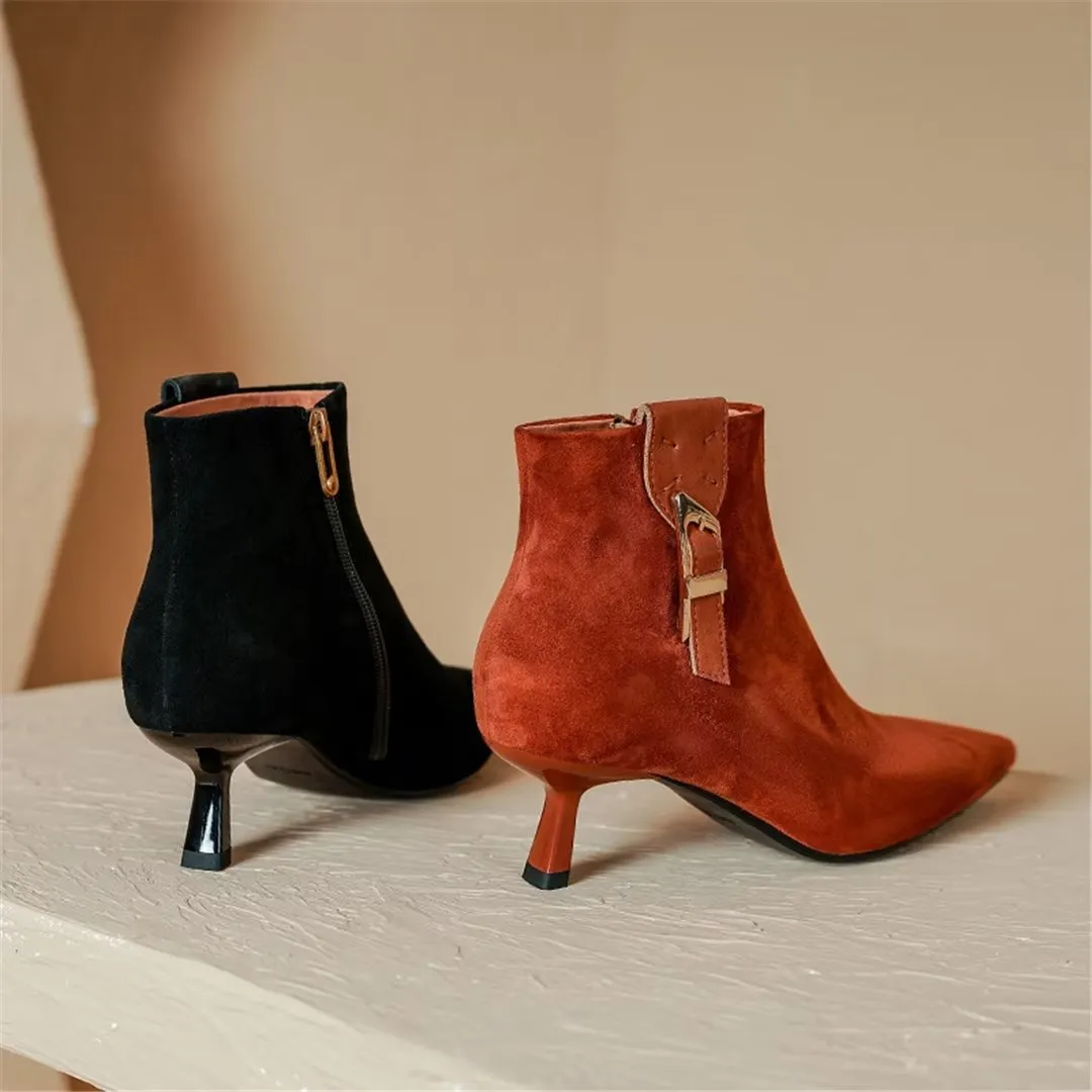 CrocSophisticate Pointed Zip Boots