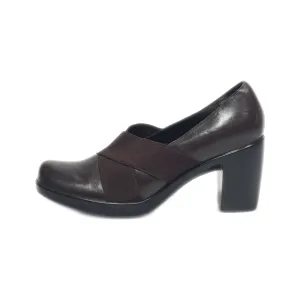 Dansko Mid-Heel Shoes Leather Brown Colour For Women