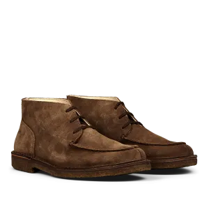 Dark Khaki Suede Dukeflex Chukka Boots