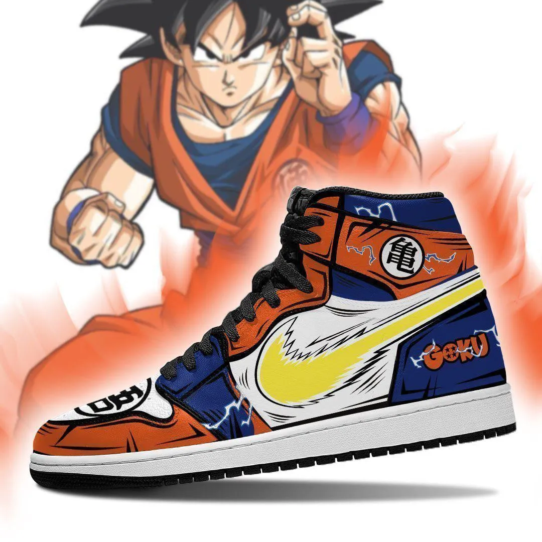 DBZ Goku Sneakers Custom Kamehameha Power Dragon Ball Shoes